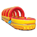 Moonwalk USA Volcano Screamer Slide w/ Slip n Splash Front Right of Slip n Splash