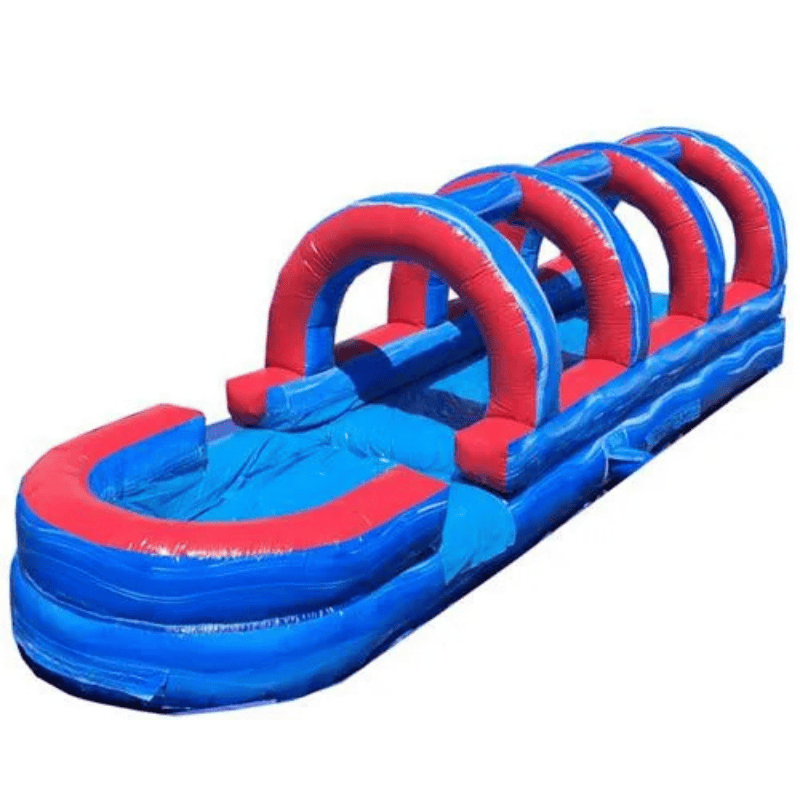 Moonwalk USA Tsunami Screamer Slide w/ Slip n Splash Front Right View of Slip n Splash Front Right View