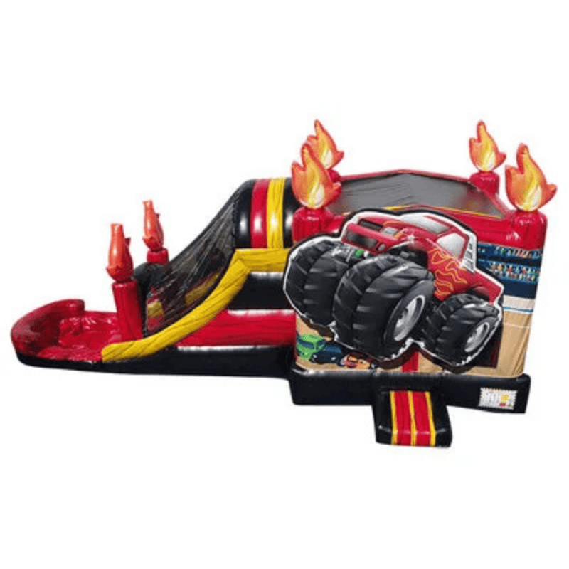 27ft Monster Truck Combo Front Top View
