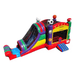 27ft Sports Combo – Multi-Sport Inflatable Bounce House with Slide for Events Front Left View