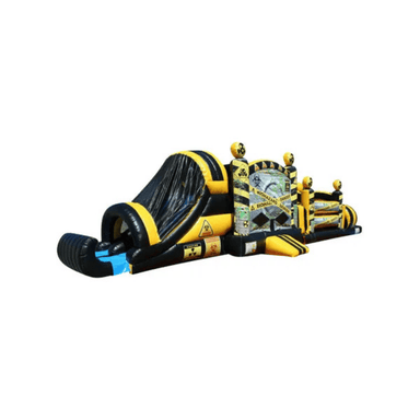49ft Biohazard Zone Obstacle Course – Toxic-Themed Inflatable Thrill Ride Front Right Alternate View