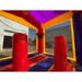 Moonwalk USA Sports Bouncy House Combo Wet n Dry Inside Obstacle View
