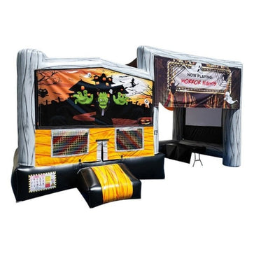 Yellow Marble Bounce House Projector Screen