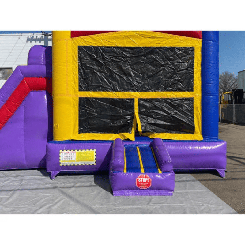 Moonwalk USA Sports Bouncy House Combo Wet n Dry Front Entrance View
