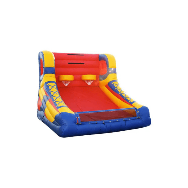 Inflatable Interactive Basketball Game Front Right View