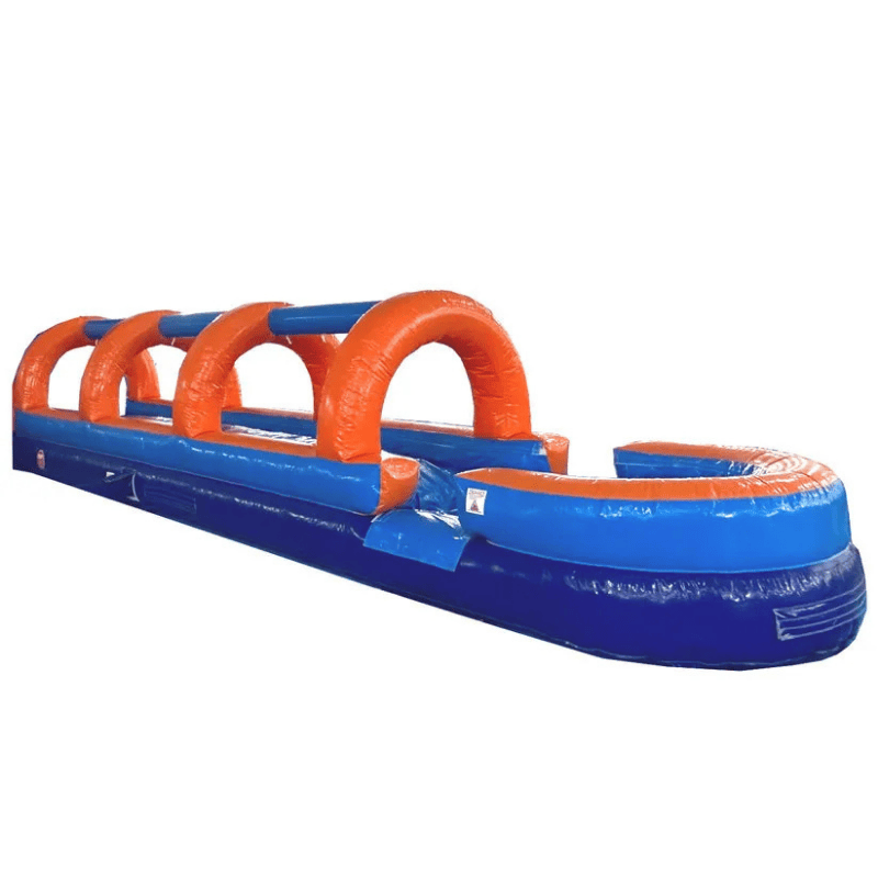 Moonwalk USA 26'H Screamer Slide with Slip n Splash Front Right View of Slip n Splash