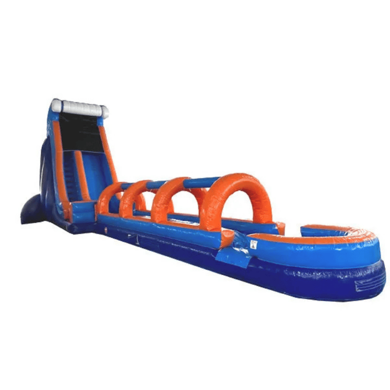 Moonwalk USA 26'H Screamer Slide with Slip n Splash Front Right View