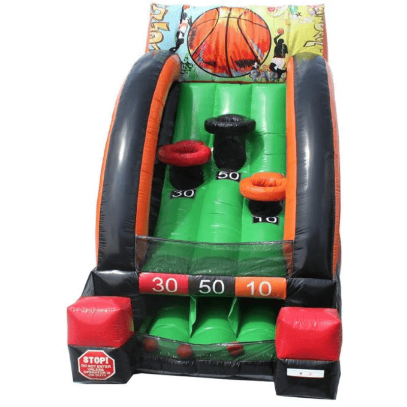 Moonwalk USA Basketball Zone Front View