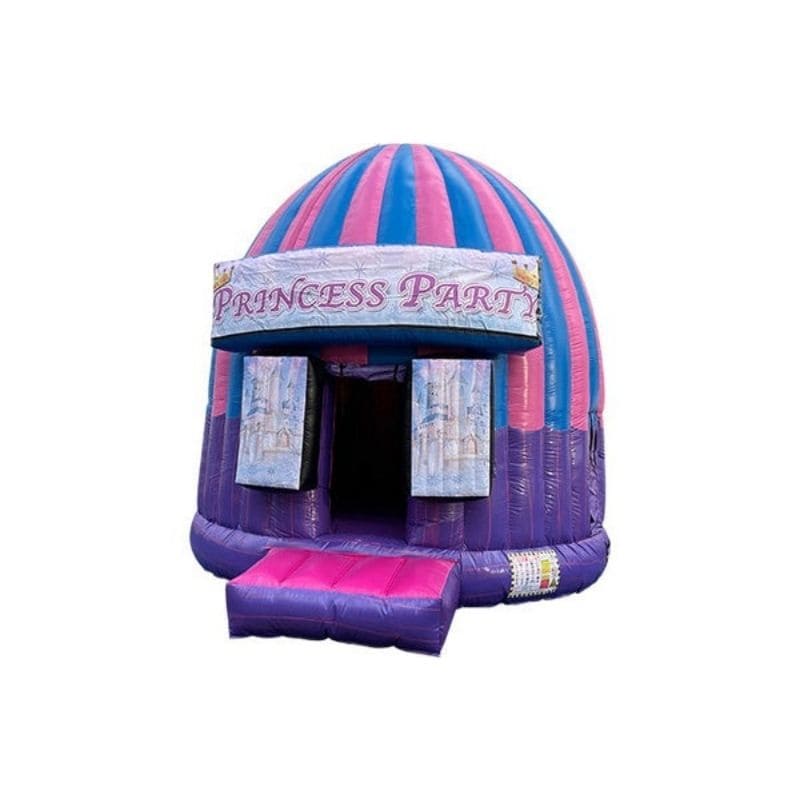 Bouncing Angels Princess Dance Dome in Pink and Purple Front Left View