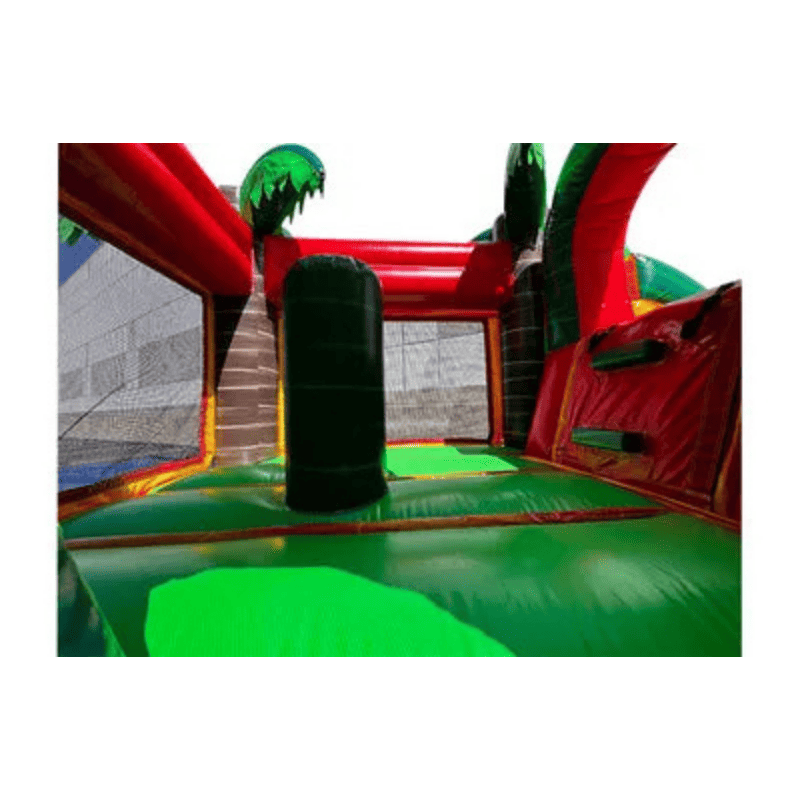 Fun Size Jungle Combo – Wild Animal-Themed Compact Inflatable Inside Low View