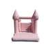 Bouncing Angels Fun Size Wedding Bounce House Pink Front View