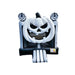 Bouncing Angels White Pumpkin Inflatable Jumper - 13 FT Halloween Bounce House Front View