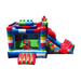 Fun Size Block Party Combo – Bold Inflatable for Backyard Bash Rentals Front View