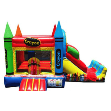 Fun Size Crayon Combo – Colorful Educational Inflatable for Younger Kids Front View
