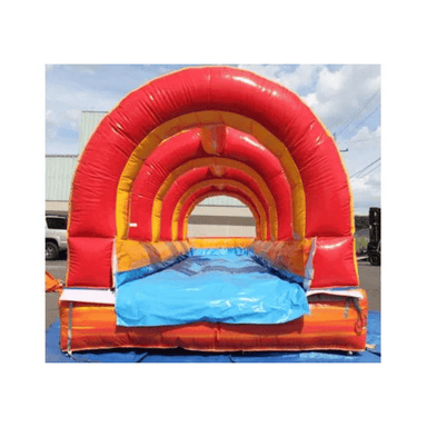 Moonwalk USA Volcano Slip n Splash w/ Pool Front View