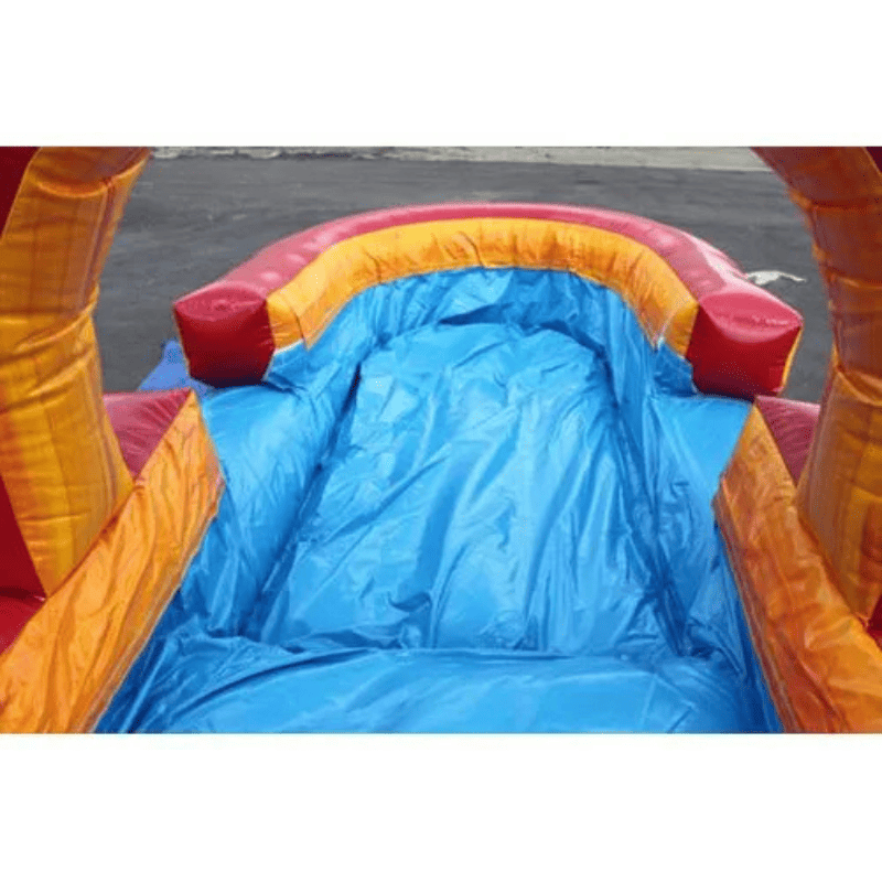 Moonwalk USA Volcano Slip n Splash w/ Pool Pool View
