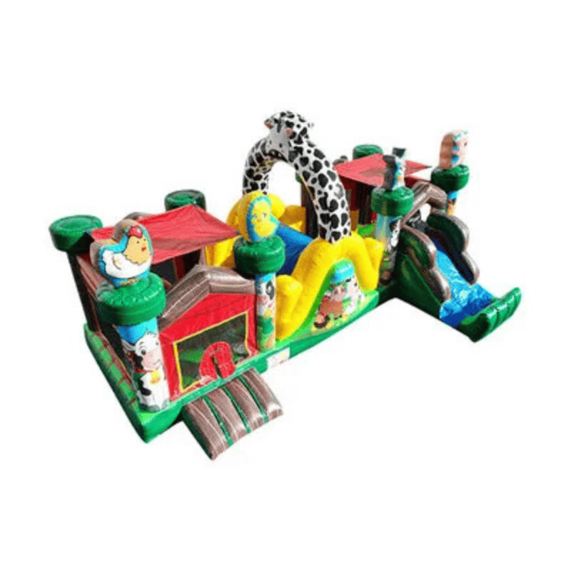 Fun Size Farm Combo – Farm-Themed Inflatable Combo for Younger Kids Top Right View