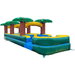 Moonwalk USA Dual Lane Paradise Slip n Splash w/ Pool Rear Left View
