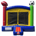 MEGA PACK III – 3-Piece Inflatable Bundle with Blowers, Dolly & Bonus Bouncer Lite Choice 4 Front Right View