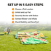 Avyna Royal Tower Slide 2 Inflatable Slide Instructions