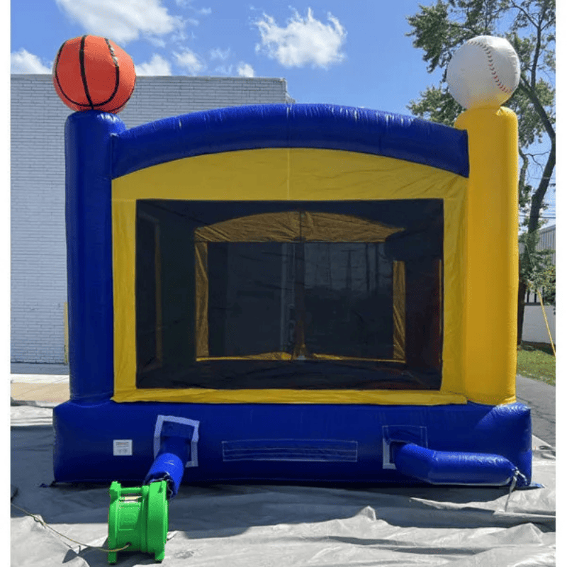 Moonwalk USA Dura-Lite Sport Bounce House Rear View