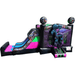 27ft Astronaut Space Combo – Space-Themed Inflatable Bounce House Combo Front View Alternate