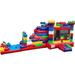 27ft Block Party Combo – Colorful Combo Unit for Birthday Parties & Events Front View Alternate
