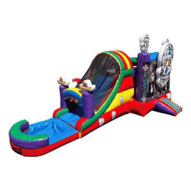 27ft Dia De Los Muertos Rainbow Combo Front Right View