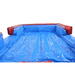 Moonwalk USA 22'H 2-Lane Purple Screamer Slide w/ Slip n Splash Pool Close View