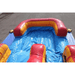 Moonwalk USA 18'H Volcano Water Slide Wet n Dry Pool View
