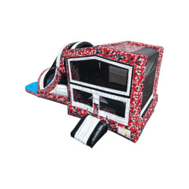 27 DL Castle-Mod Red Camo Combo Front Left View