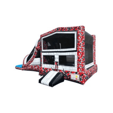 27 DL Castle-Mod Red Camo Combo Front Left Low View