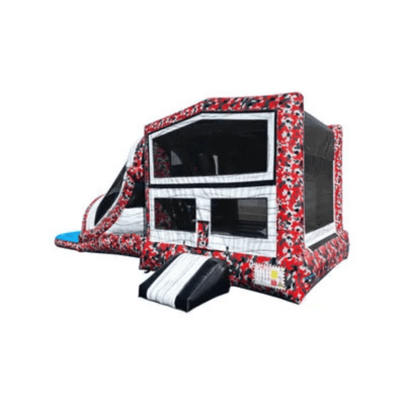 27 DL Castle-Mod Red Camo Combo Front Left Low View