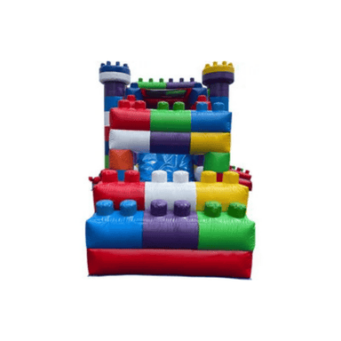 27ft Block Party Combo – Colorful Combo Unit for Birthday Parties & Events Slide View