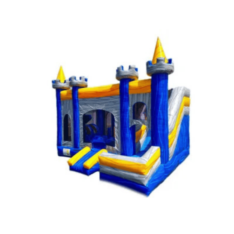 6-in-1 Marble Combo – Vibrant Marble Inflatable for Multi-Purpose Fun Front Left View