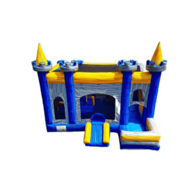 6-in-1 Marble Combo – Vibrant Marble Inflatable for Multi-Purpose Fun Front View