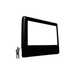 Inflatable Movie Screen – Jumbo Outdoor Cinema Experience for Events Front Right View with Person in Comparison
