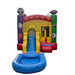 All-Star Sports Bounce House Combo with Slide – Inflate-O Jumpers Slide View