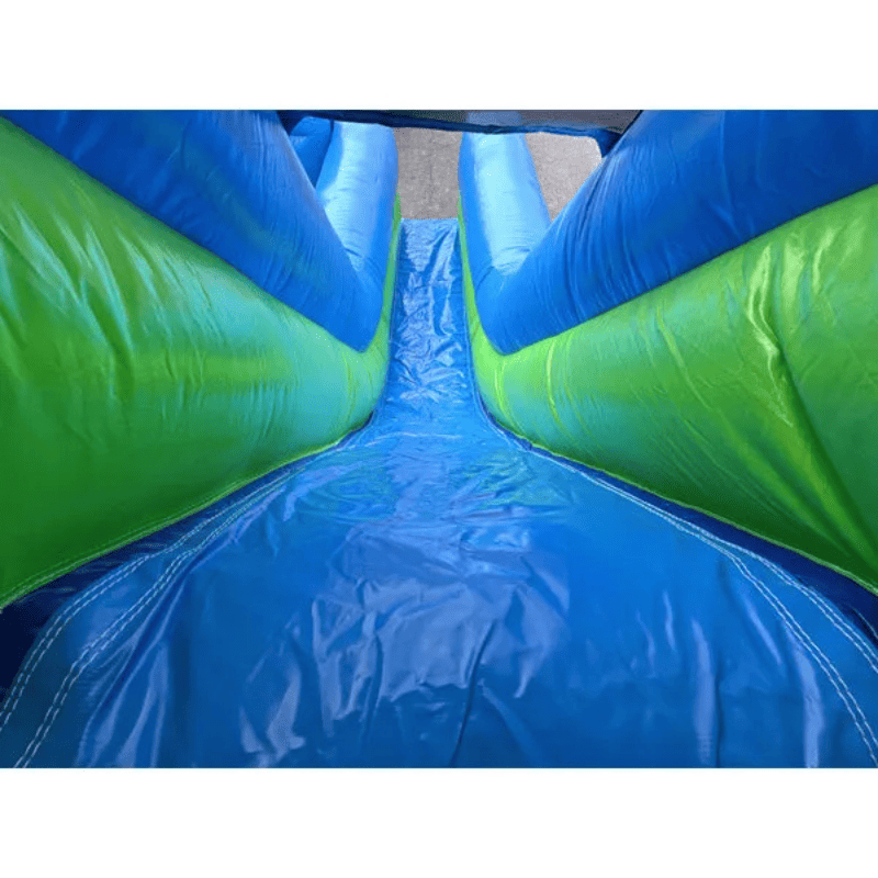Moonwalk USA Dura-Lite Junior Obstacle Course with Slide Top Slide View