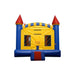 Bouncing Angels Castle Inflatable Jumper - 15 FT Bounce House in Primary Colors Front View