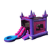 21ft Vibrant Princess Combo – Bright and Colorful Royal Inflatable Unit Left View