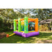 KidWise Double Shot Residential Bouncer Rear Right View in Backyard