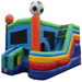 Moonwalk USA Sports Bounce House Combo Wet n Dry Front Left View