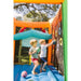 KidWise Double Shot Residential Bouncer Kids Playing Game Inside Close Up View