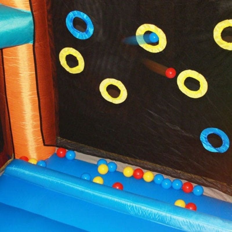 KidWise Double Shot Residential Bouncer Interactive Game Inside