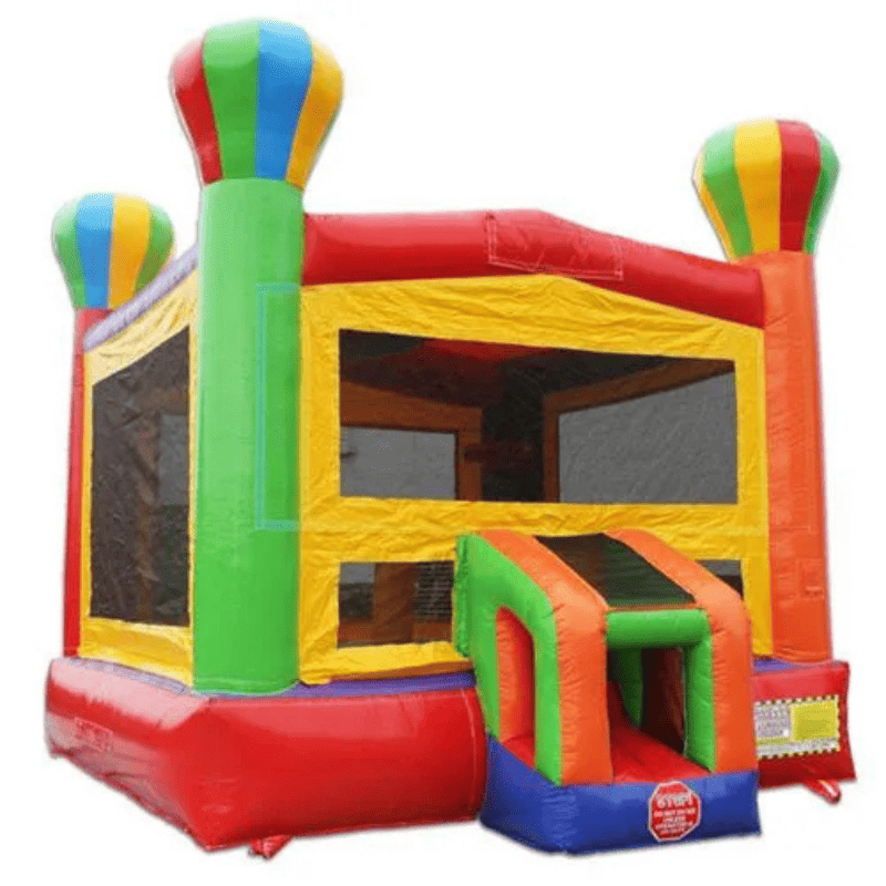 Moonwalk USA Balloon Bounce House Front Right View