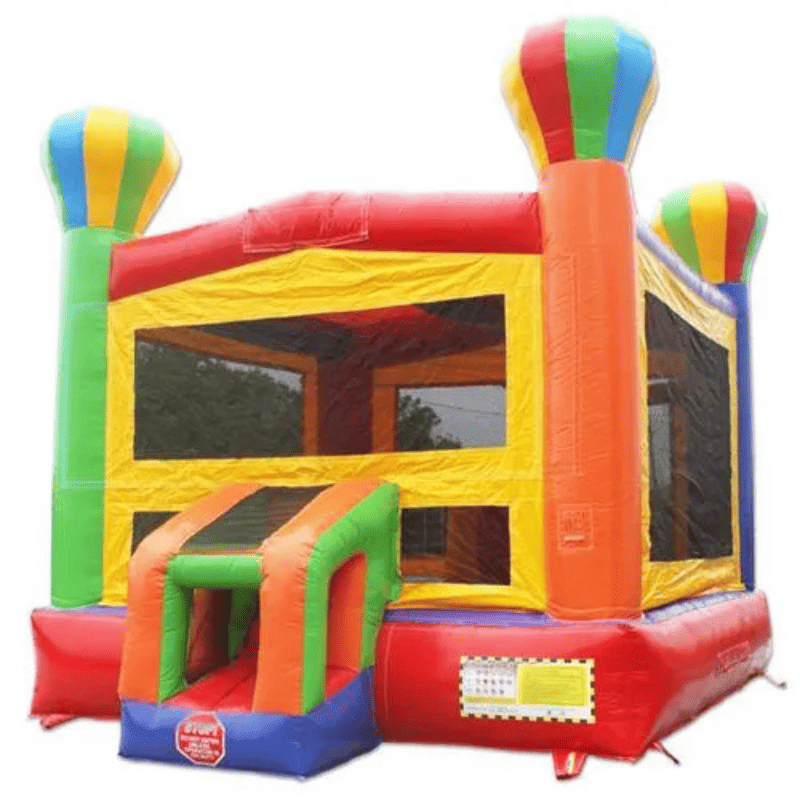 Moonwalk USA Balloon Bounce House Front Left View