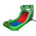 Avyna Dragon's Lair Waterslide Inflatable Front Left View on White Background