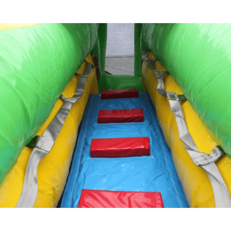 Moonwalk USA 15'H Green Water Slide Wet n Dry Ladder View