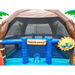 20ft Beach Party Bongo Bounce House Close Front View